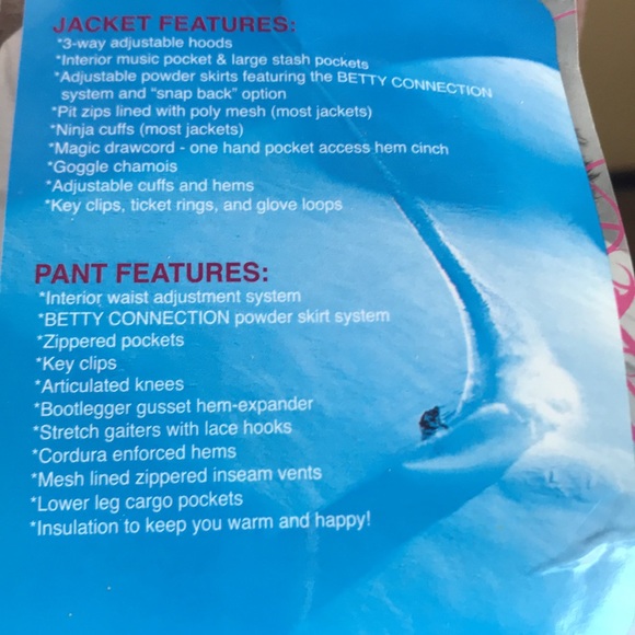 Women’s snowboarding jacket Betty Rides NEW Lace jacquard collection siz… - Picture 7 of 16